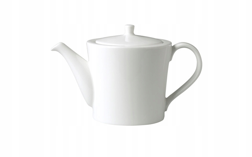 Porcelánová Rak Fine Dine konvice na čaj s víčkem 400 ml slonová kost