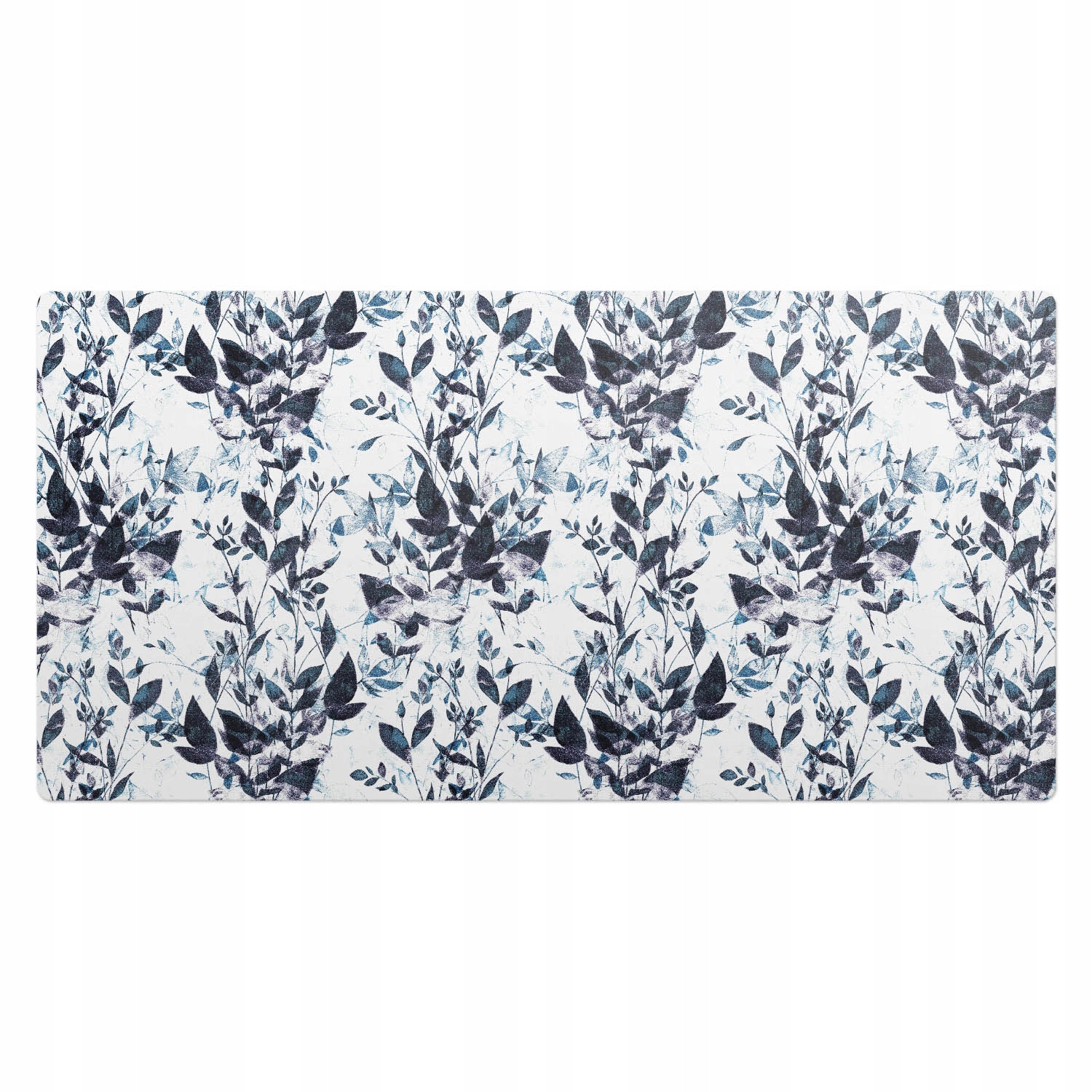 Herní podložka se vzorem na desku Rostlinný vzor ve vintage stylu 100 x 50 cm