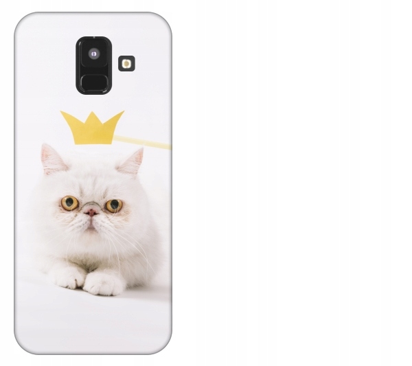 

Etui pokrowiec Samsung Galaxy A6 2018 Kot pers kot