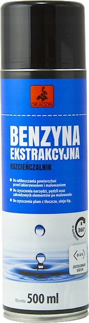 

Dragon Benzyna Ekstrakcyjna 500ML W Aerozolu Roz