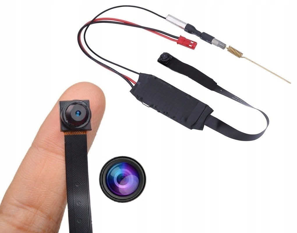 Mini Špionážní Kamera Modul Ip Full Hd 1080P Skrytá Detekce Wifi