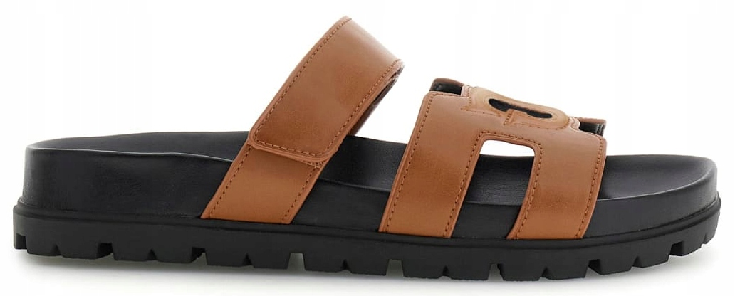 Pohodlné Nazouváky Hnědé Hermesy Ženské Hermesky Módní Guess 39