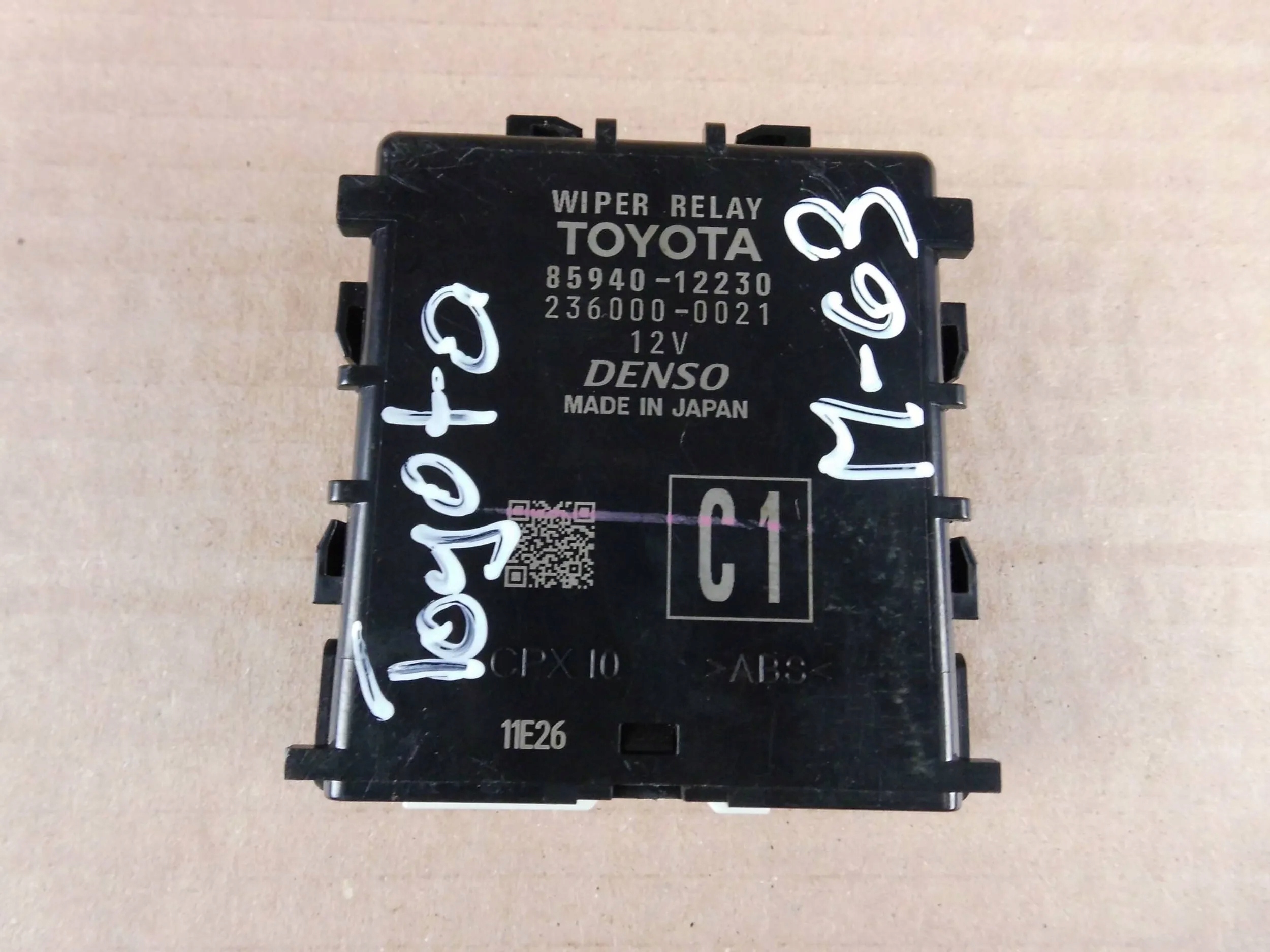Toyota Corolla E21 2018+ module control unit relay of wipers 8594012230