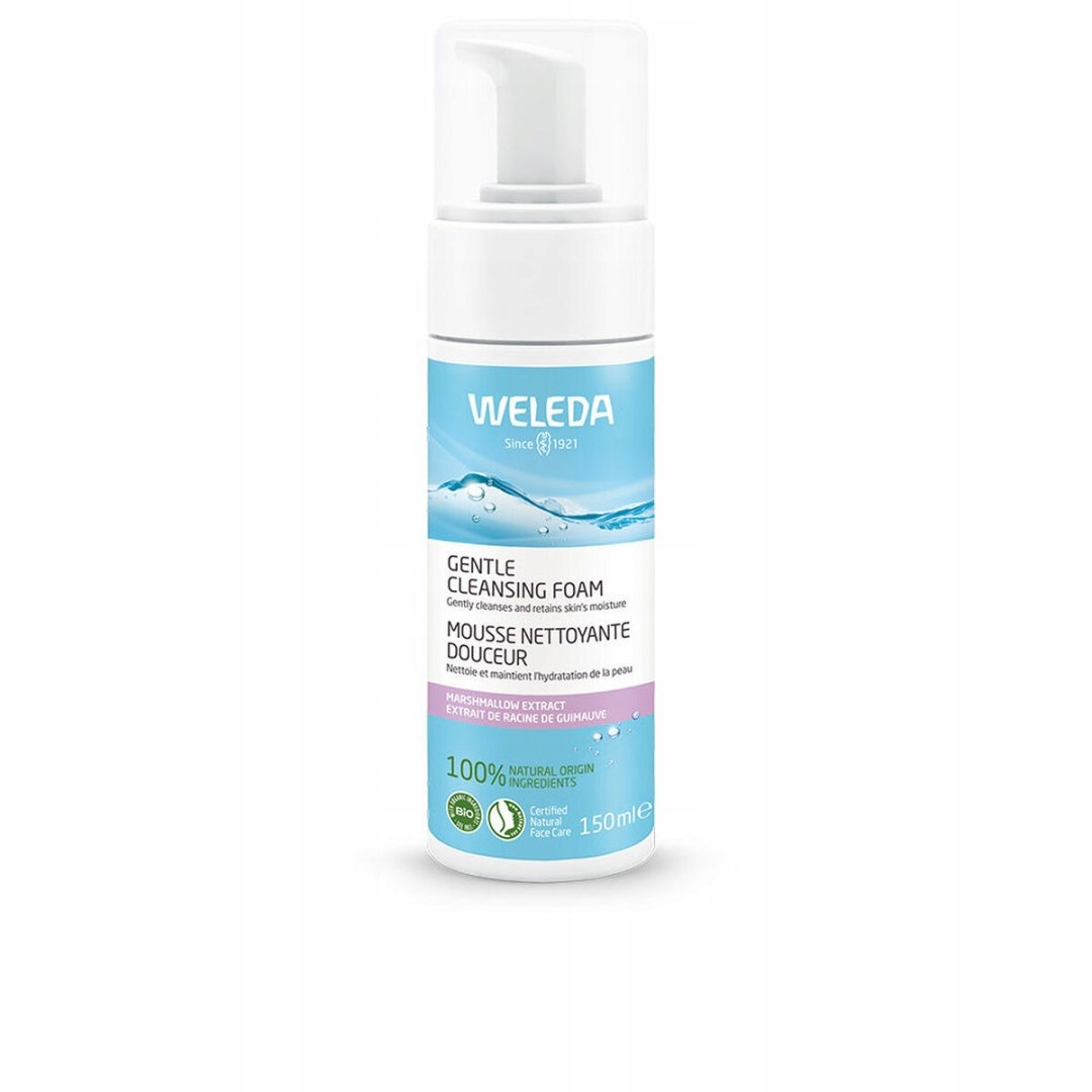 Mycí pěna Weleda Gentle 150 ml Jemná