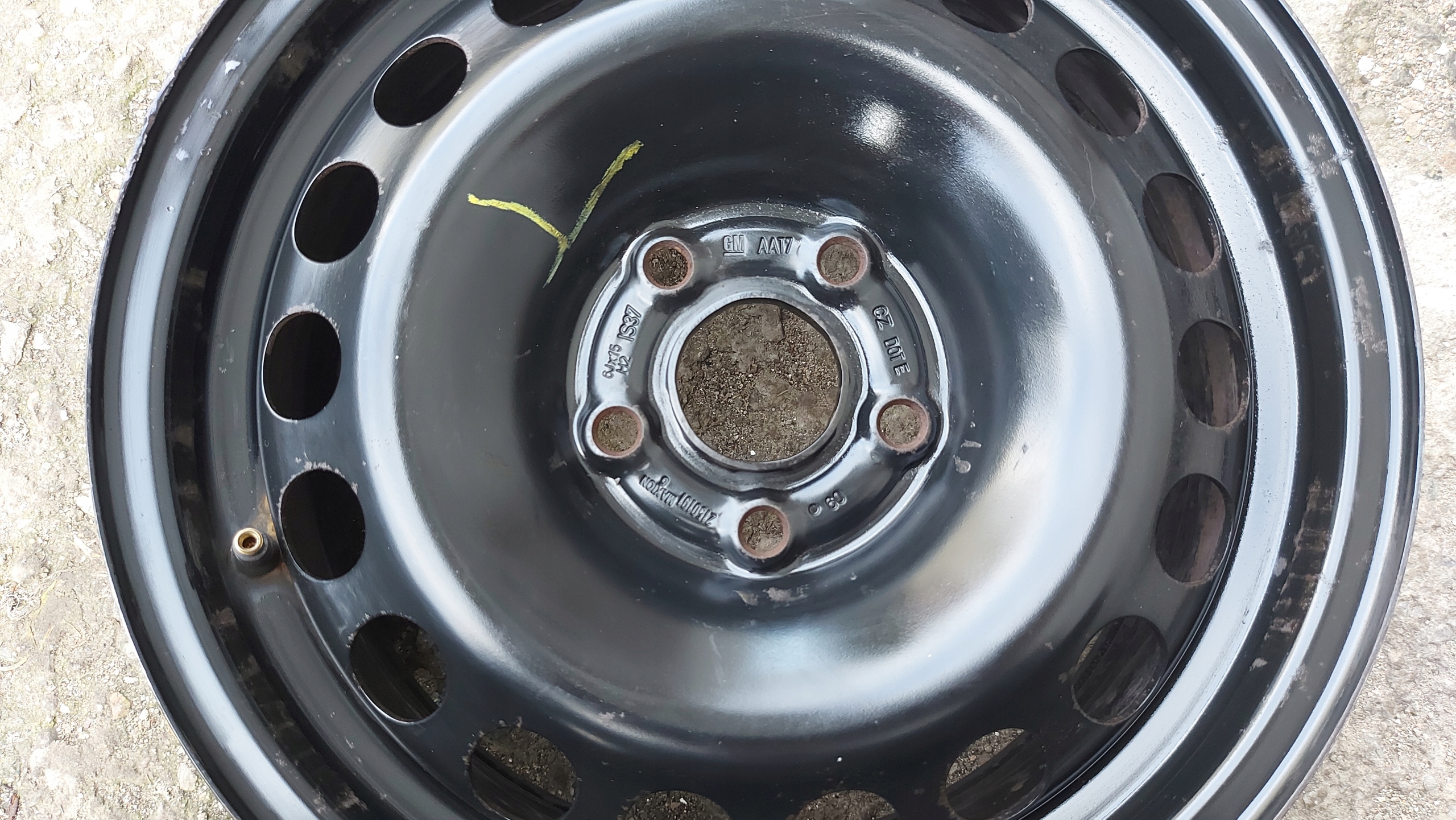 discs disc metal 15 OPEL ASTRA INSIGNIA 5x105 ET37 6,0"