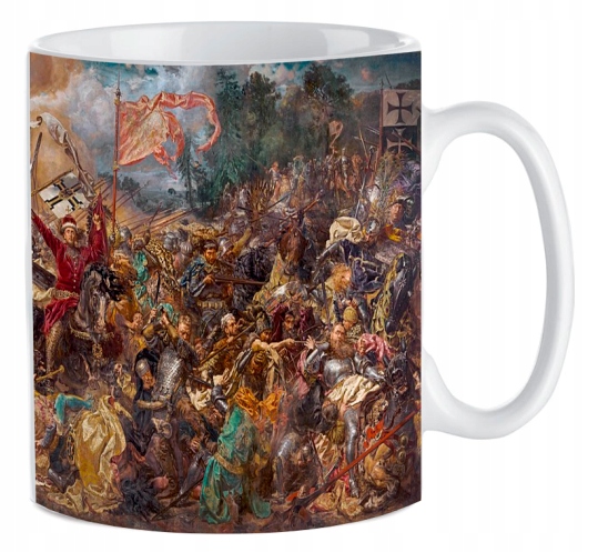 

Kubek znane obrazy Bitwa Pod Grunwaldem Matejko