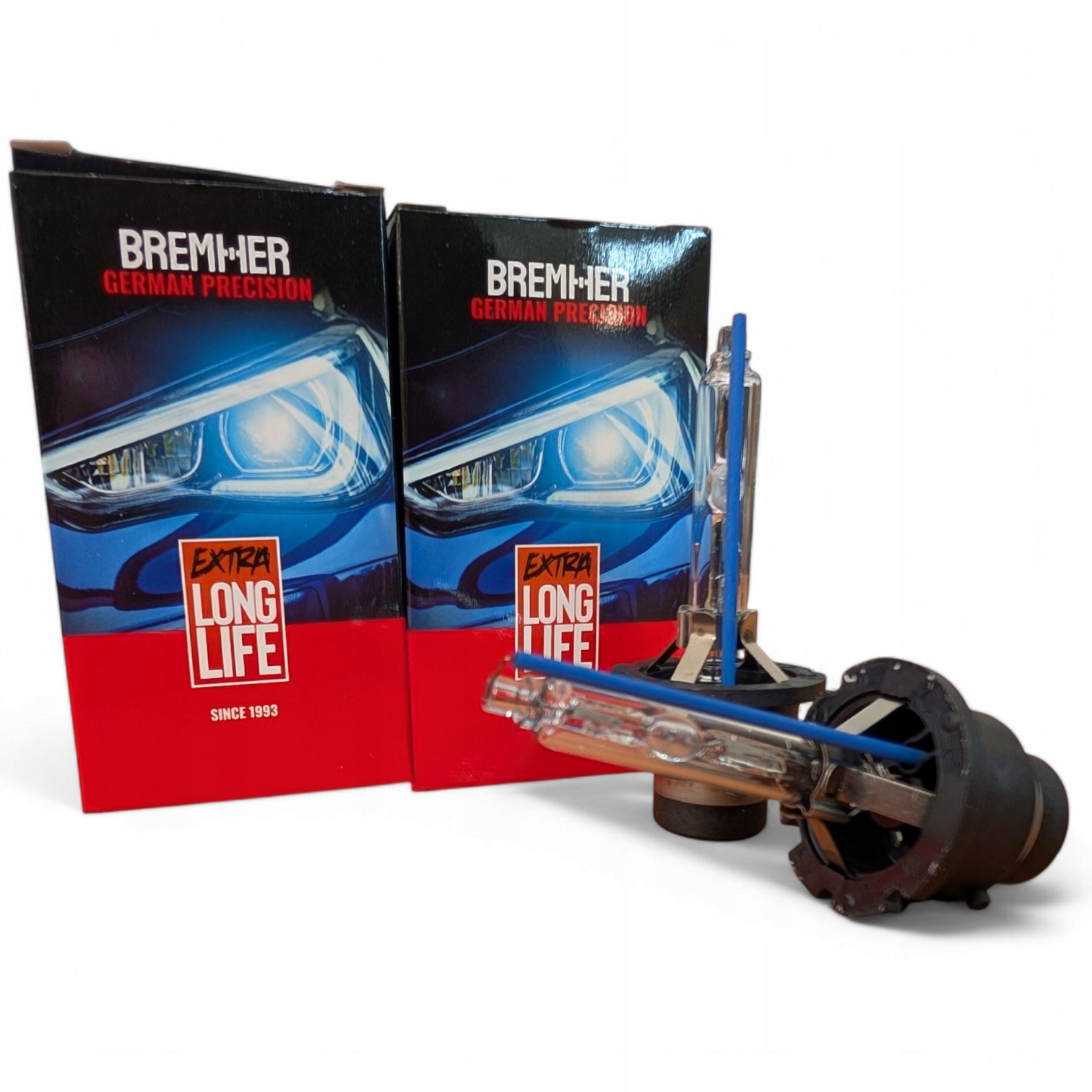 2x Żarówka żarnik xenon ksenon D2S 8000K 35W Extreme White Hid homologacja