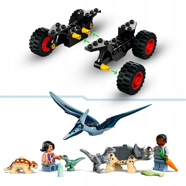 LEGO Jurassic World 76963 Centrum ratownicze dla młodych dinozaurów Bohater Park Jurajski