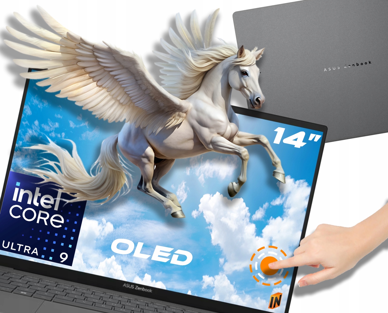 Asus ZenBook Ultra 9-285H 32GB/1TB 14 Oled 500NIT Dotyk 100I-P3 W11PRO