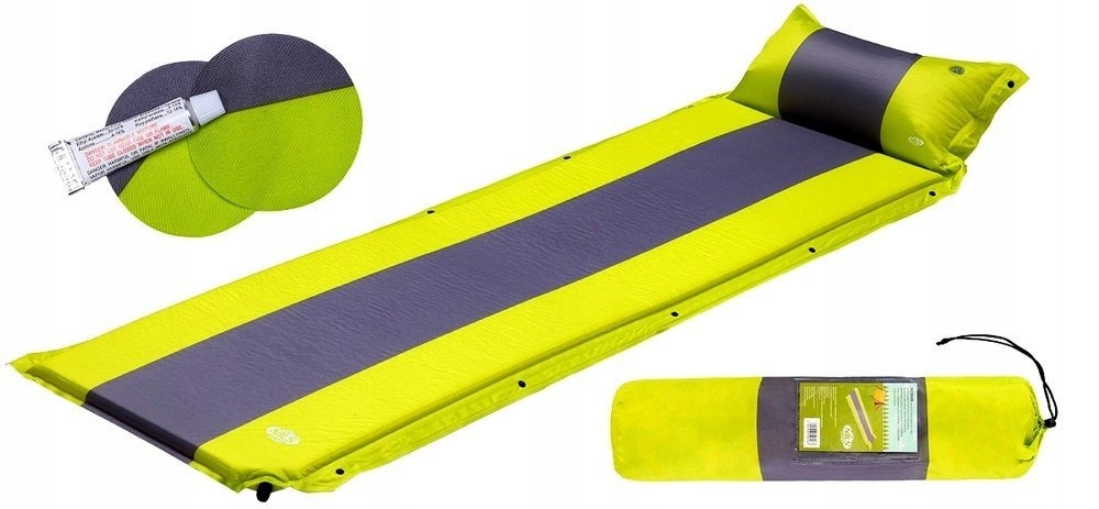 Mata Samopompująca Turystyczna Na Biwak Pod Namiot