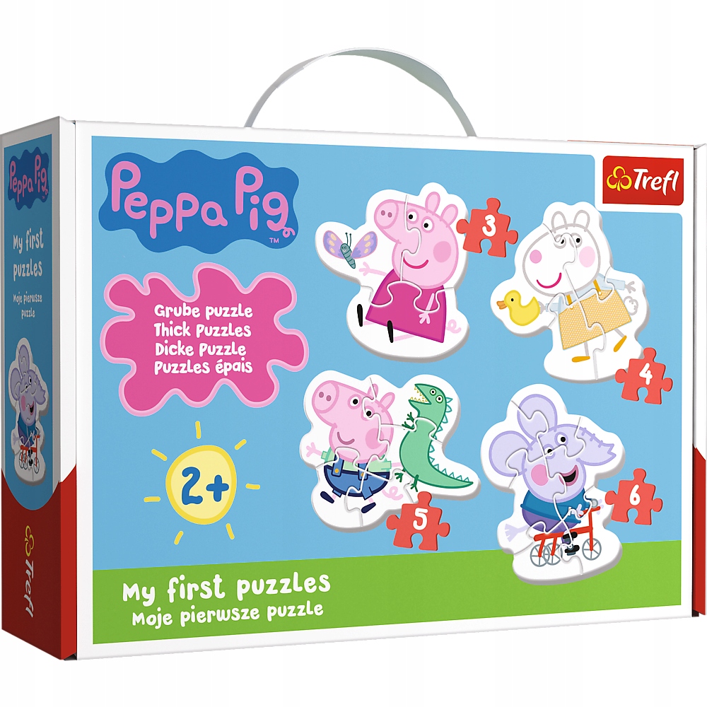 

Puzzle Układanka Baby Świnka Peppa 24M+ Trefl