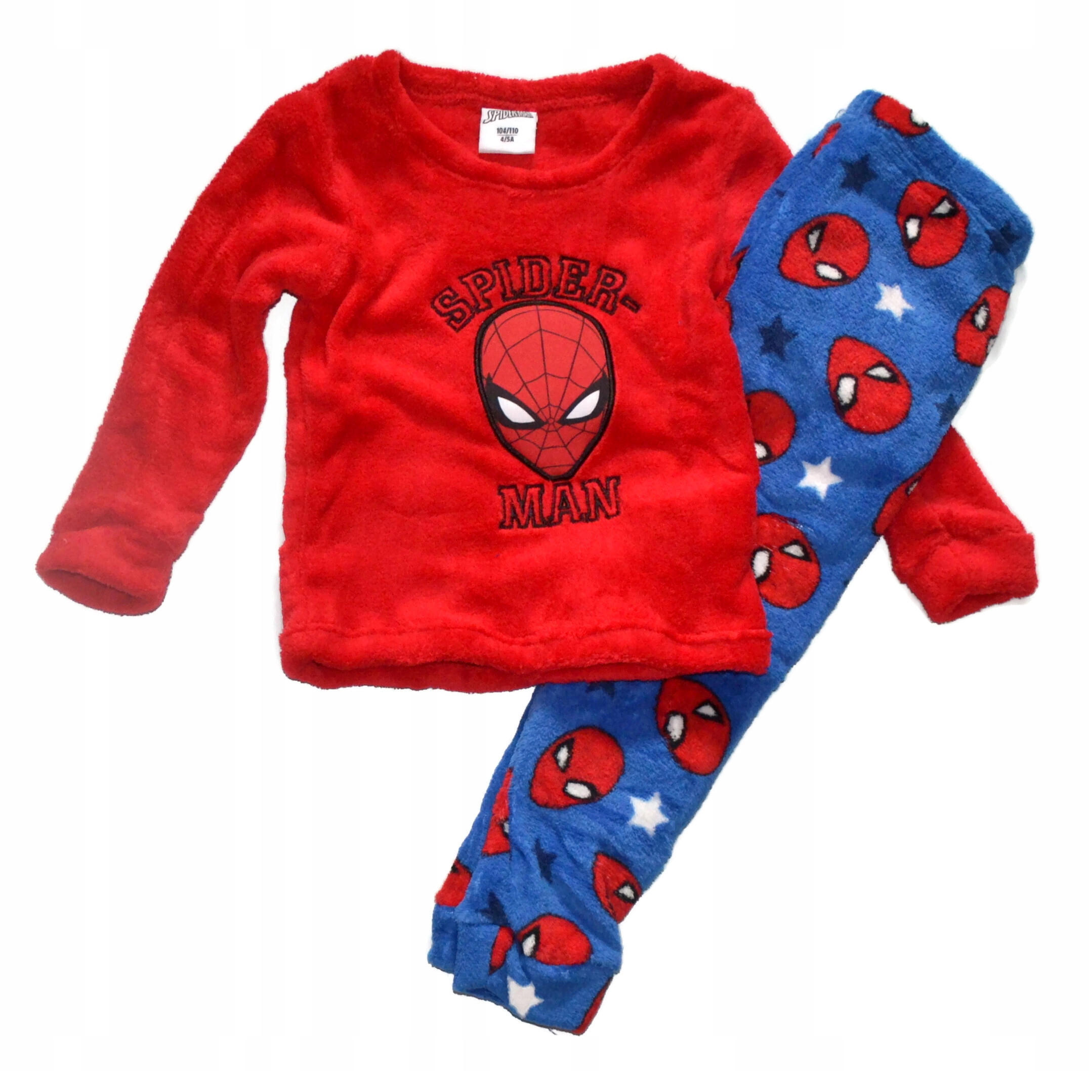 

Piżama Spiderman 116/128, piżamka Polarowa Spider