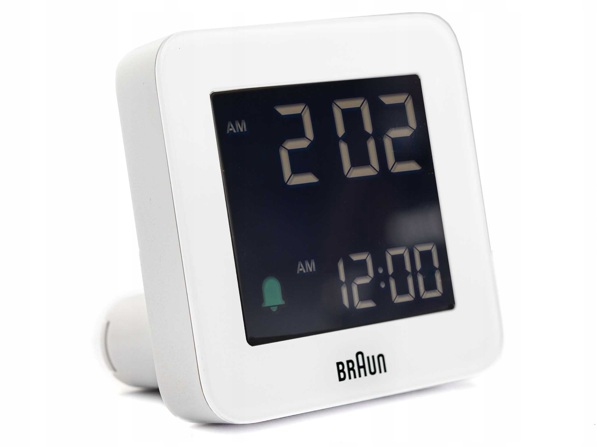 Budík Braun BC09W-DCF Alarm Snooze Rádio Ovládání