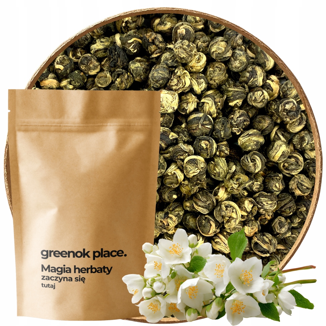 Čaj zelený Císařská Perla 500g Long Zhu Jasmínový Premium