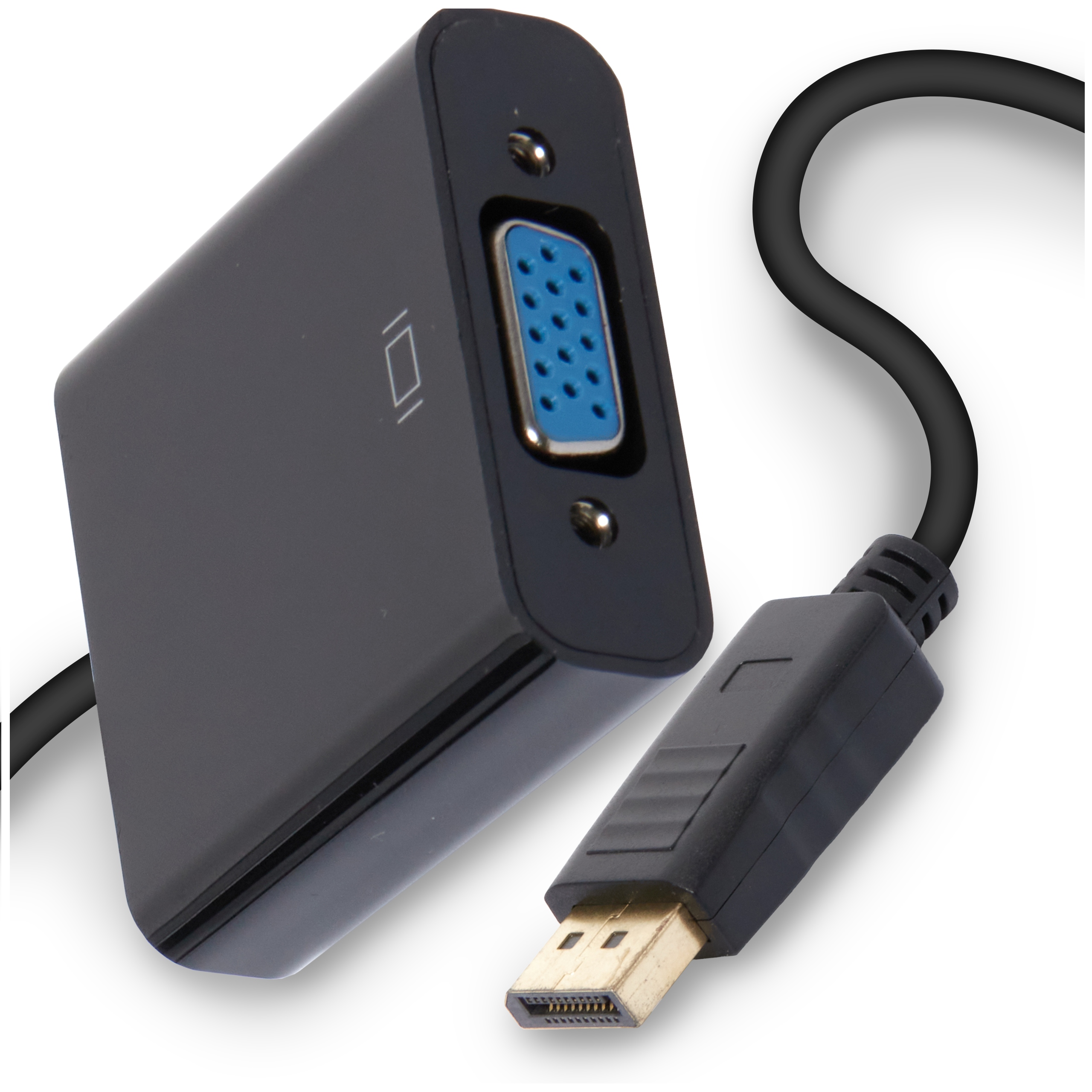 KABEL ADAPTER PRZEJŚCIÓWKA DISPLAYPORT NA VGA DSUB DO KOMPUTERA LAPTOPA
