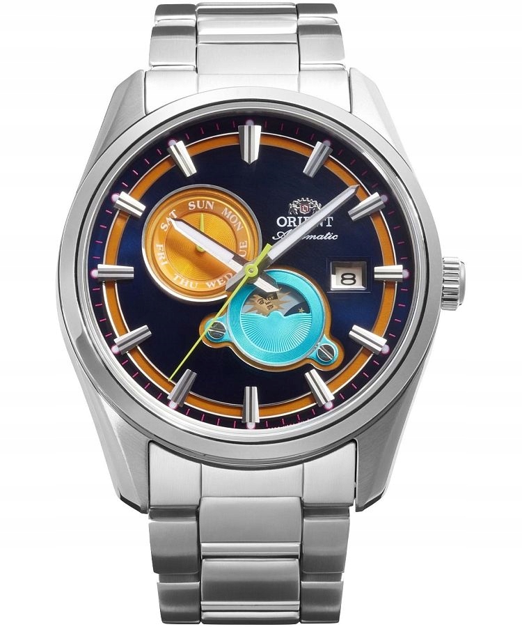 Pánské hodinky Orient Stretto Sun & Moon Automatic Orient-RA-AK0316L30B