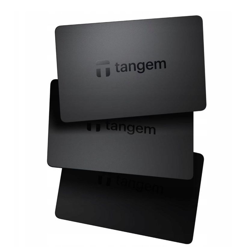 Kryptomenová peňaženka Tangem Wallet – 3 karty