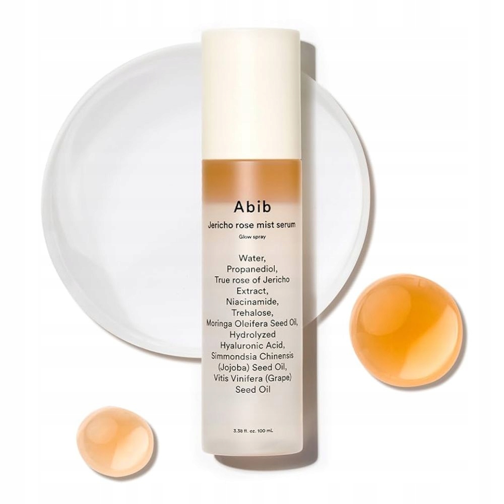 Růžová mlha Abib Jericho Rose Rozjasnění Hydratace 100 ml