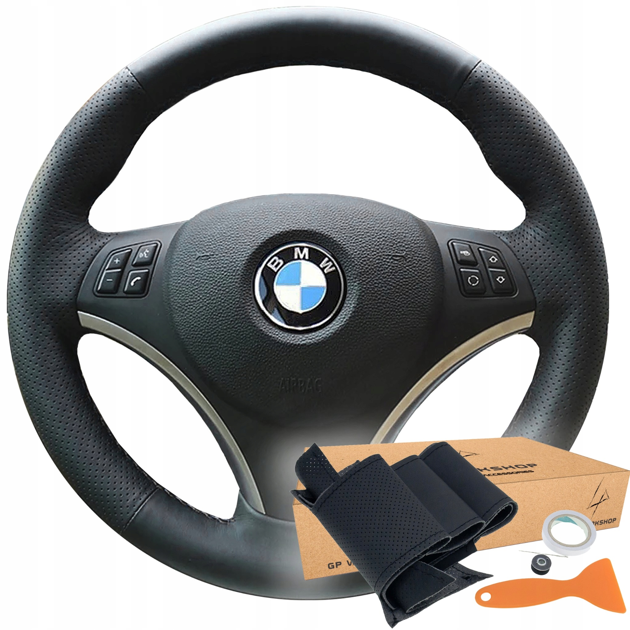 Potah Volantu Lem Bmw E90 E91 E92 E93 E87 E81 E82 E88 X1 E84