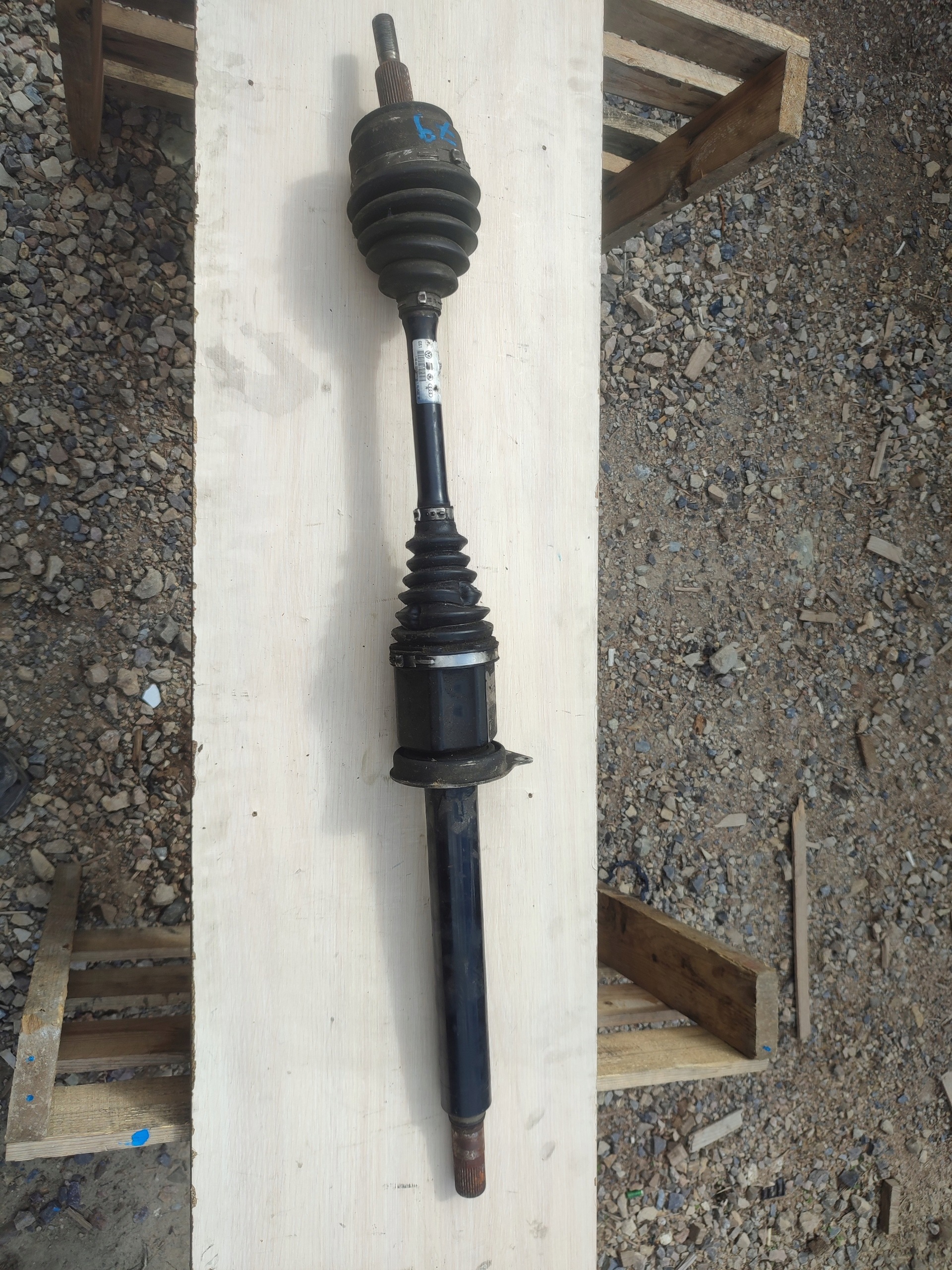 semi-axis right front front VOLKSWAGEN T5 LIFT T6 2.0 TDI 7E0407272AE