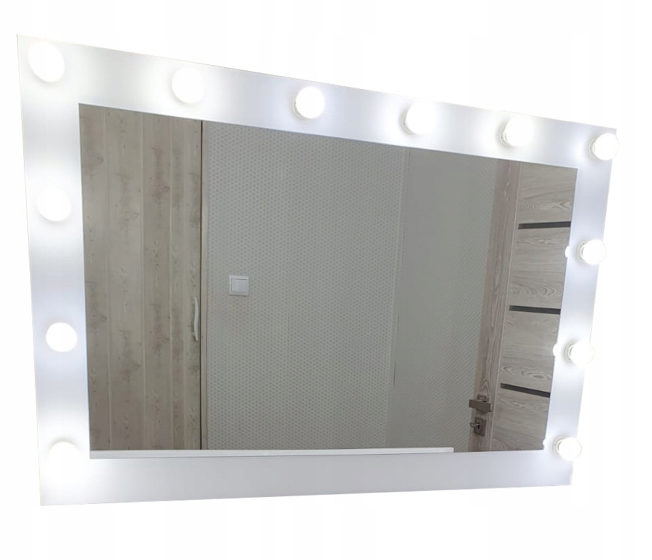 Lustro 120x80 make up do makijażu wizażu Hollywood