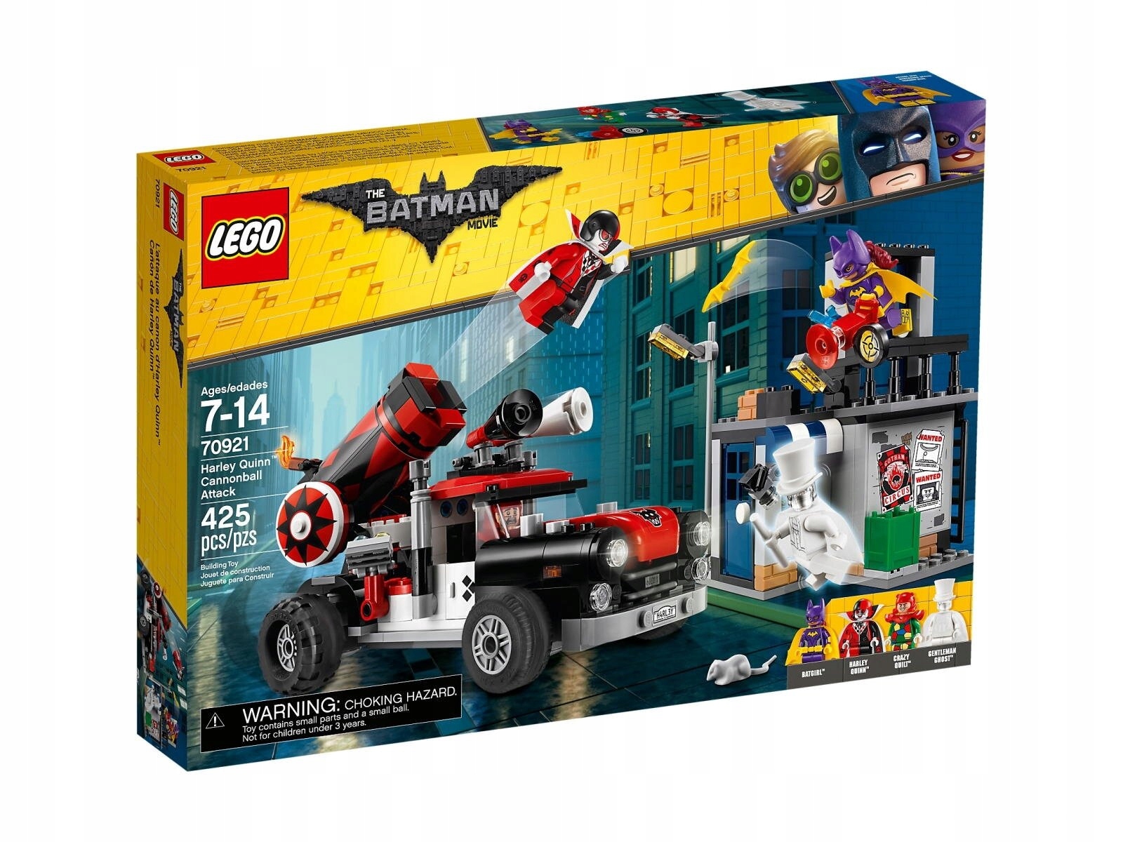 Lego Batman Movie 70921 Armata Harley Quinn Nové