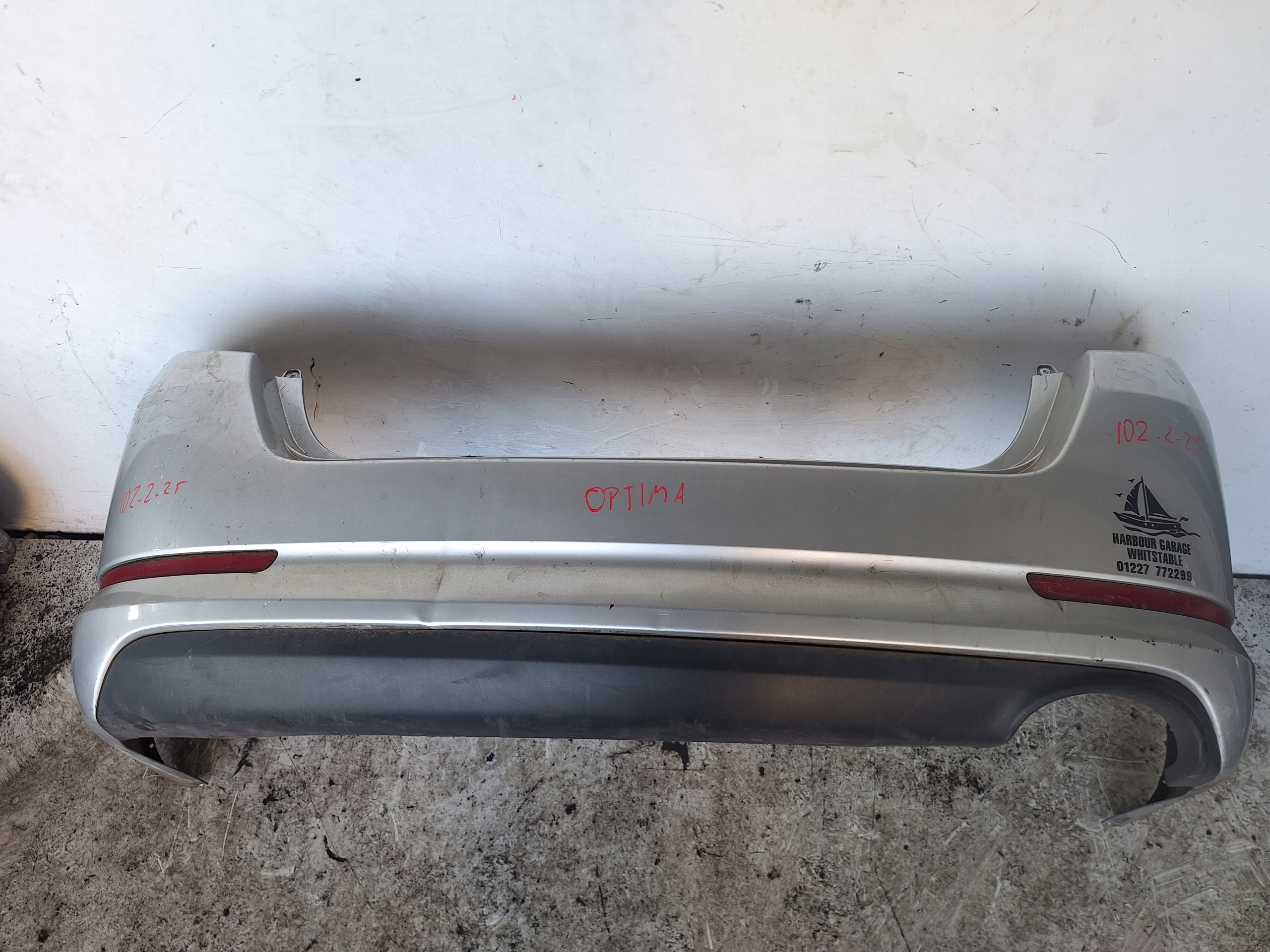 KIA OPTIMA III 10-13 bumper rear part sedan