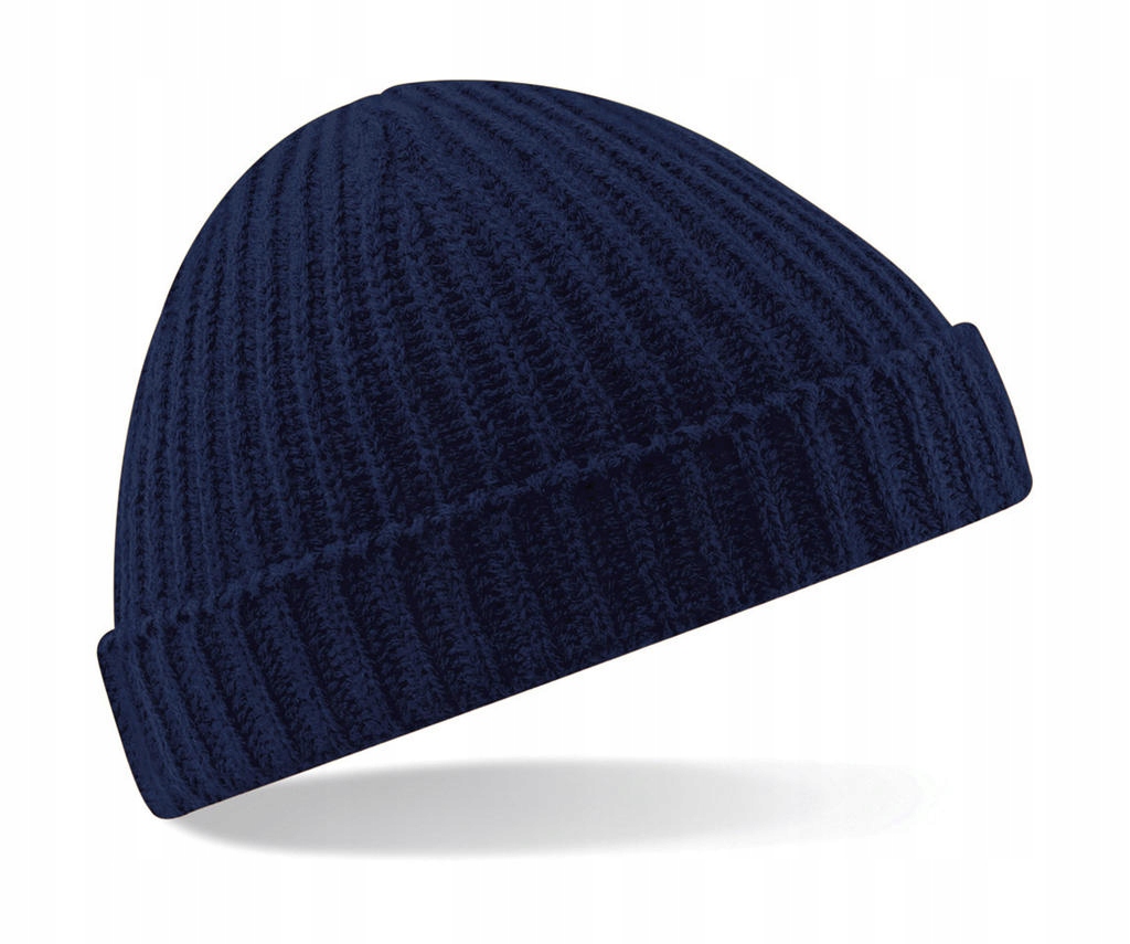 

Czapka Zimowa Płytka Beanie Trawler French Navy