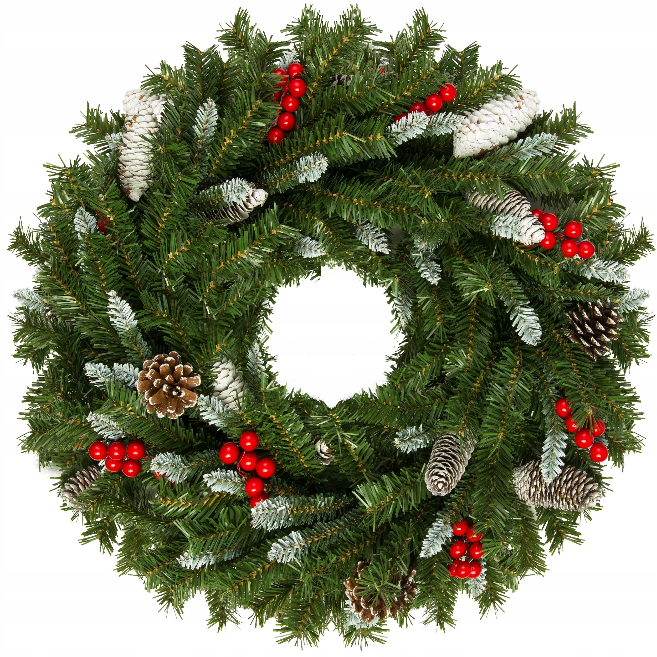 

Wieniec Stroik Świąteczny Dekoracja Szyszki 50CM