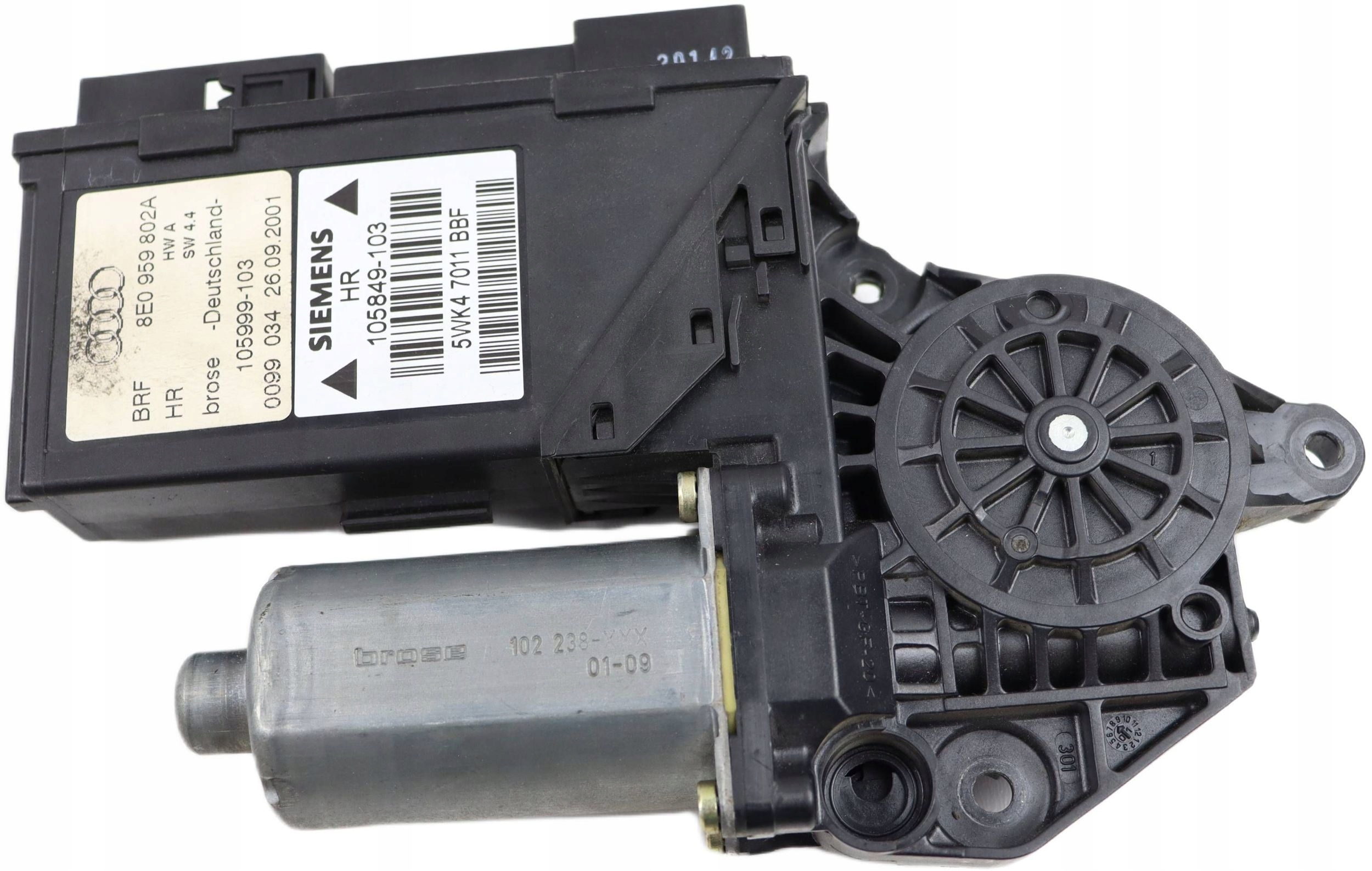 AUDI A4 B6 Motor Fenster links heck hinten 8E0959802A