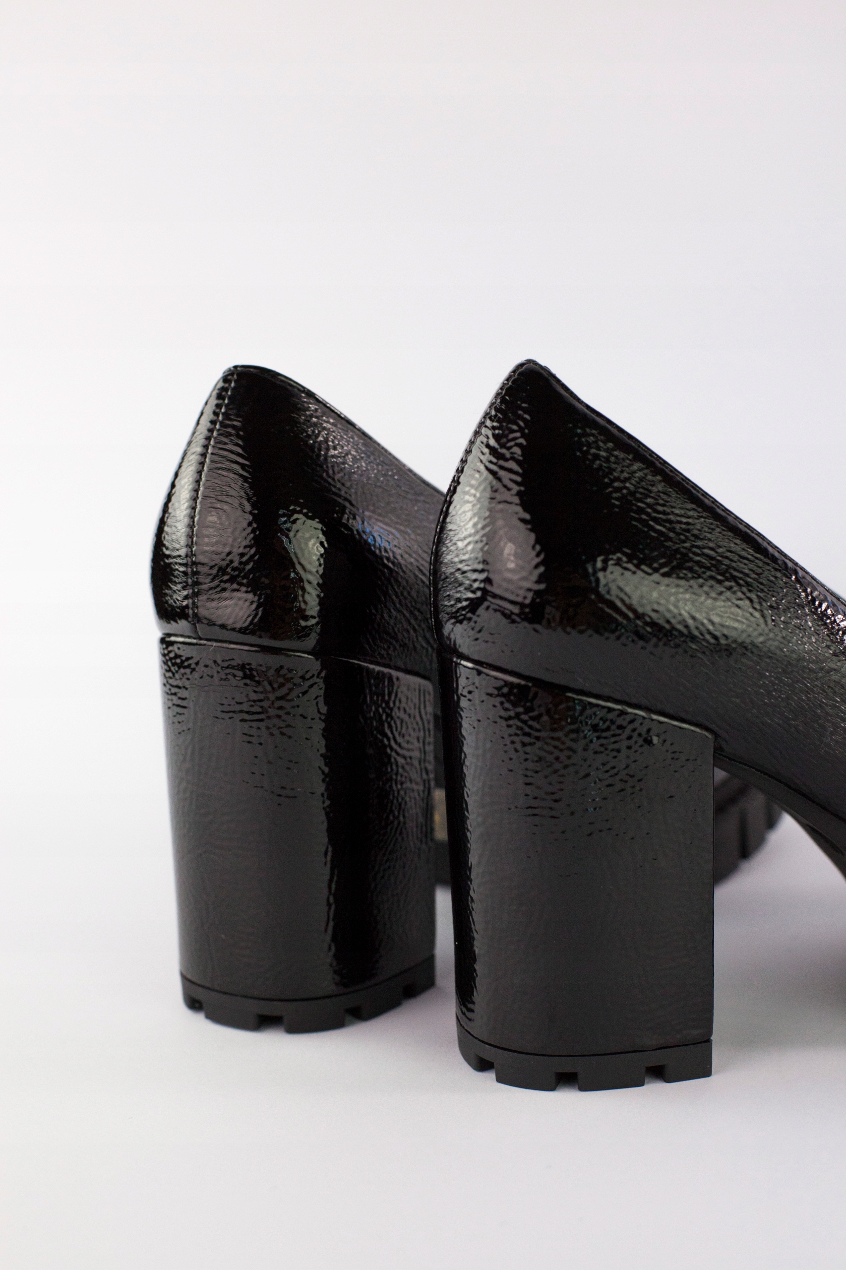 PÓŁBUTY damskie WORKERY na stabilnym SŁUPKU (39) Rozmiar 39