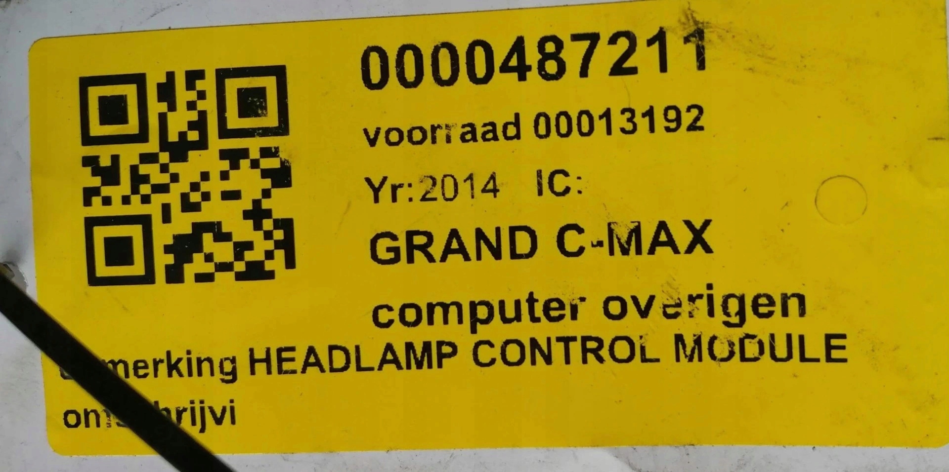 modulo luci FORD FOCUS MK3 C MAX AM51-13K031-CA