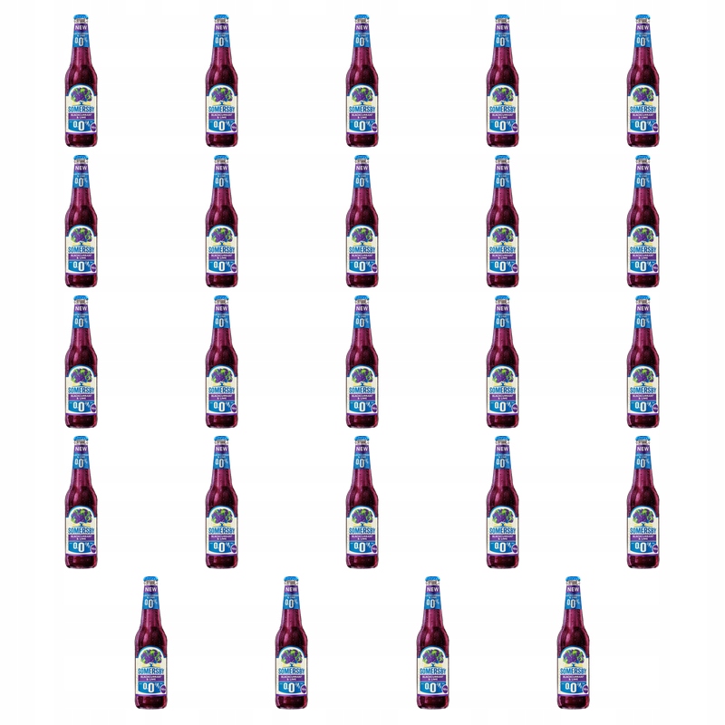 Somersby Black Currant & Lime 0% 400 ml, nevratná láhev X24
