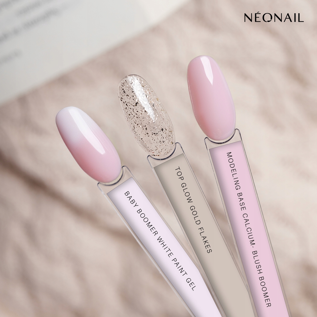 NEONAIL Baza Hybrydowa MODELING BASE CALCIUM BLUSH BOOMER 7,2 ml Kolor Odcienie czerwieni i różu