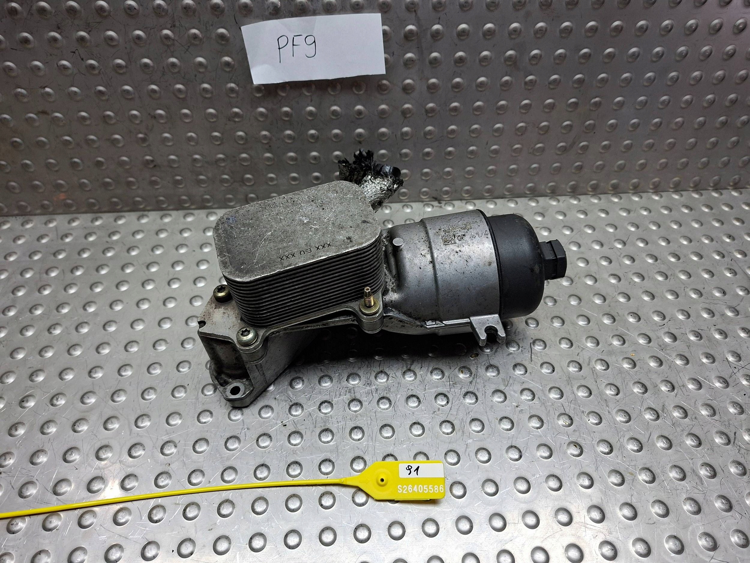 Ölfiltergehäuse MAZDA 3 BK 03-09 1.6 CITD 9651813980