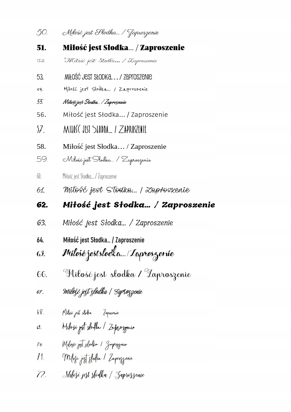 Winietki na stół, etykiety z nazwiskami, 2 szt, BUKIET Marka bez marki