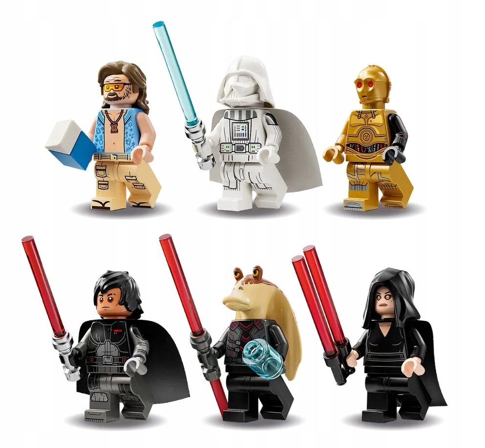Lego 6 minifigurek z zestawu 75389 Mroczny Sokół Millennium SW1363 SW1367