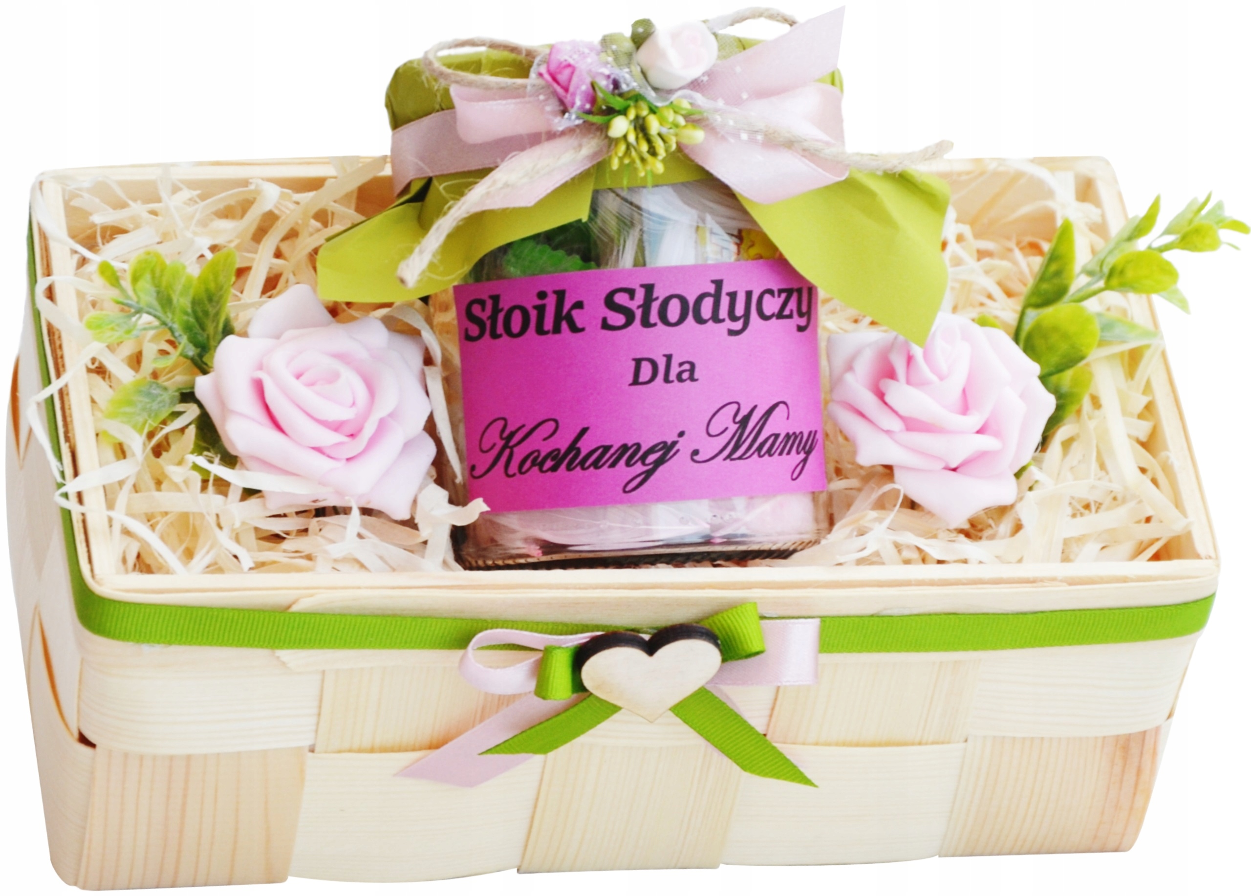 100%SUPER Prezent dla Kochanej Mamy Słoik Słodyczy