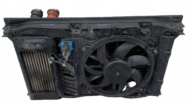 Peugeot 3008 1 09- 1.6 thp support panel for radiators radiator fan