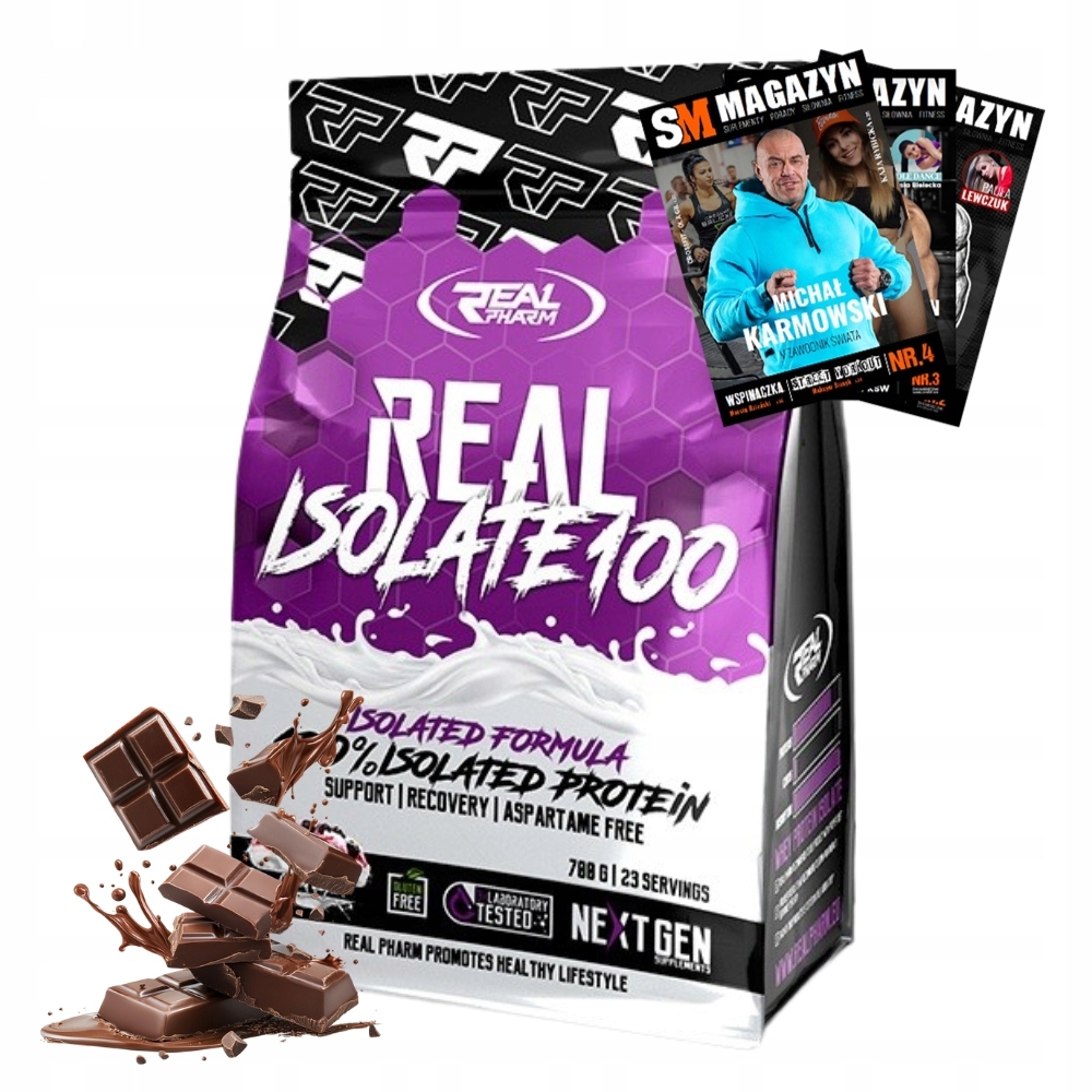 Real Pharm Isolate 100 700g Protein Svalová Hmota Síla
