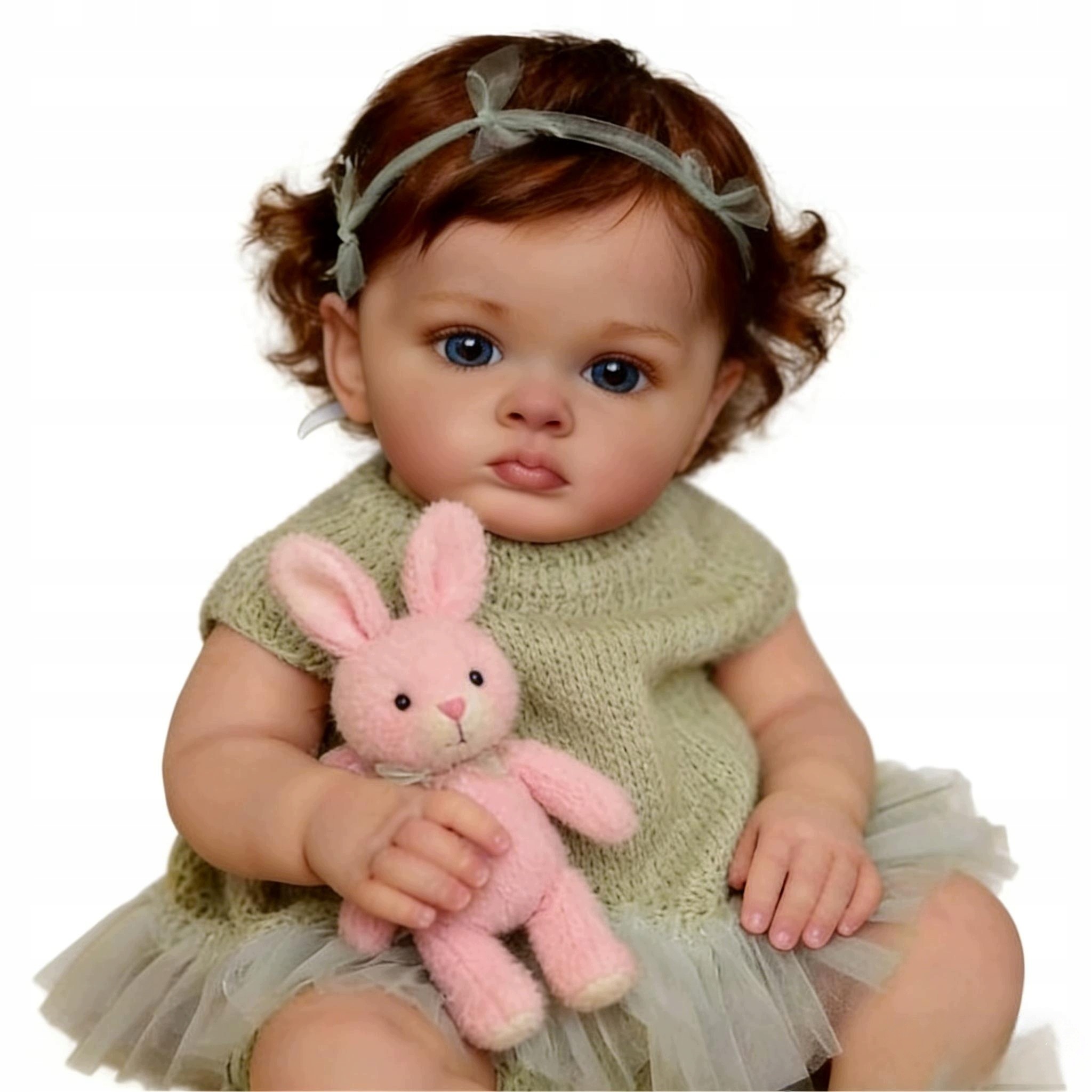 Śpiąca Lalka Reborn Jak Prawdziwe Niemowlę 55 CM