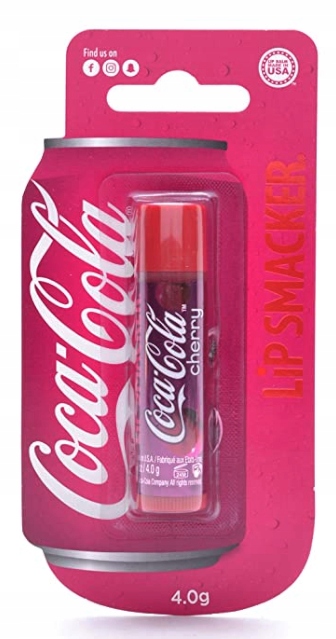 LIP SMACKER ZESTAW POMADEK CC ORIGINAL + CHERRY Efekt transparentny