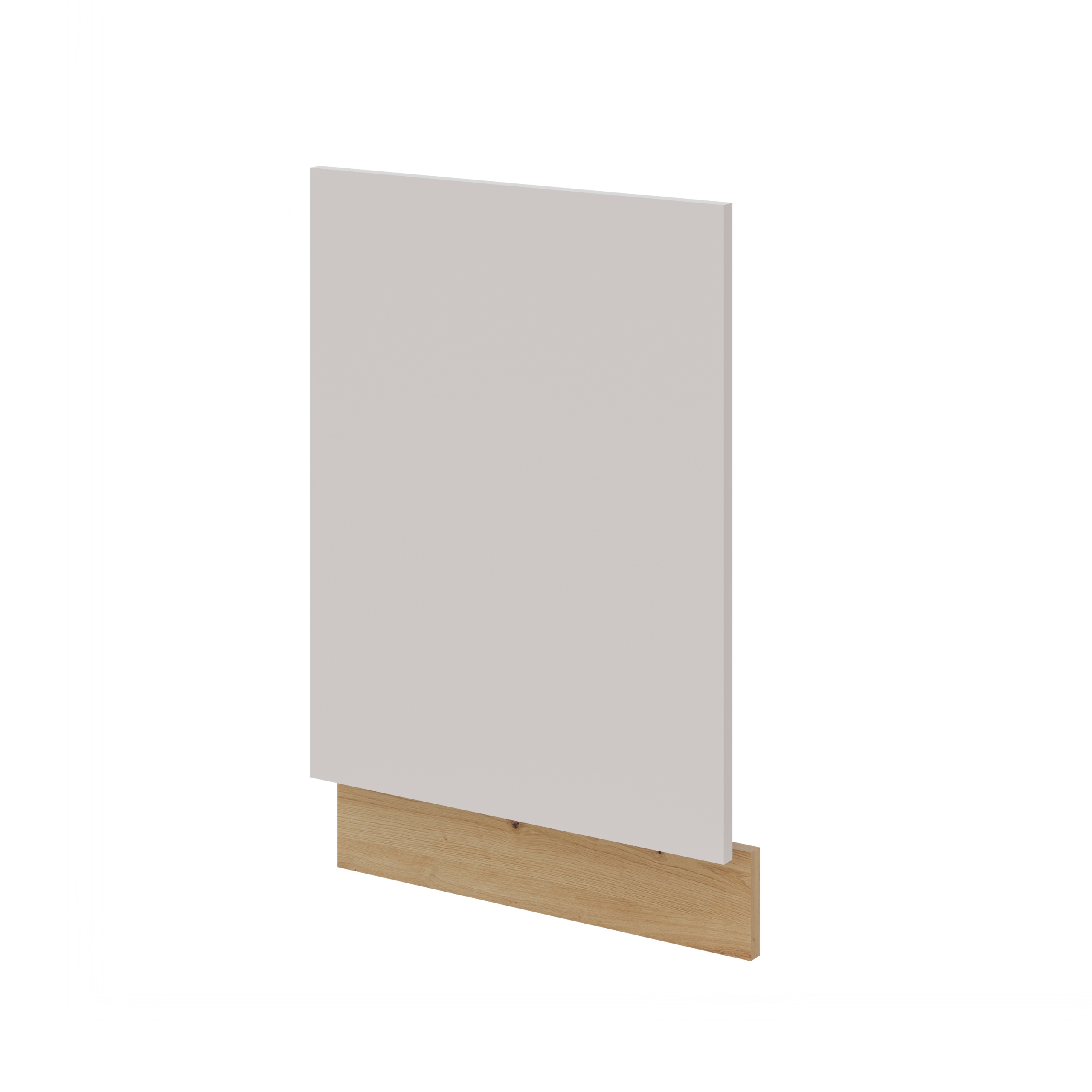 Přední část pro vestavnou myčku nádobí 45 – 570x446. Kašmír Dub Artisan