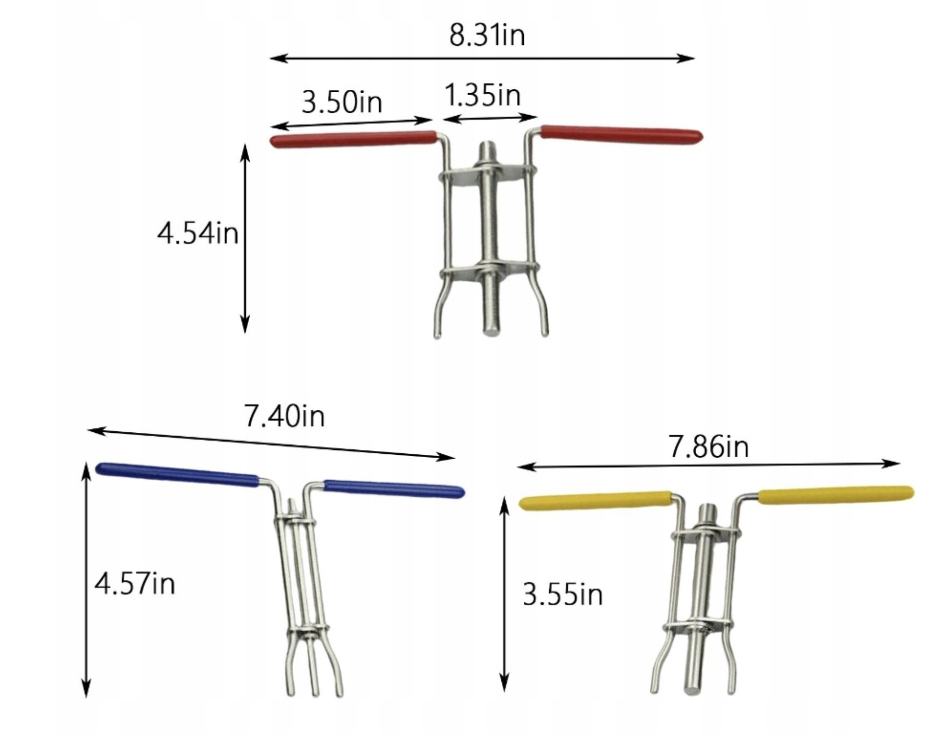 Zestaw narzędzi do naprawy tłoka cylindra hydraulicznego 3 szt