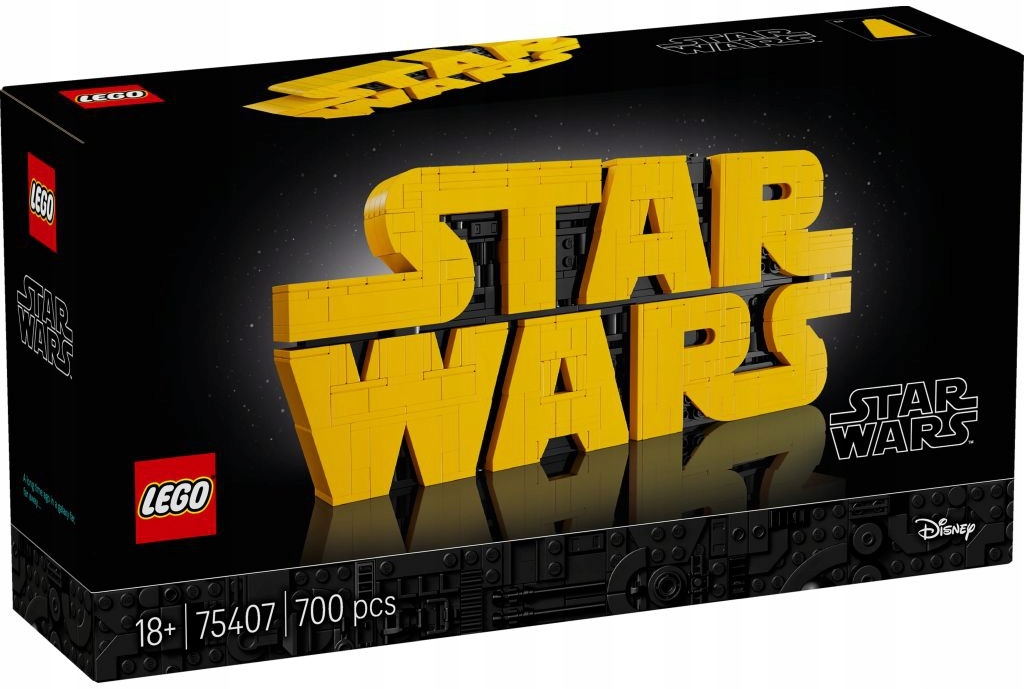 Lego Star Wars Logo Star Wars Sestavené Z Kostek Sada Kostek 75407
