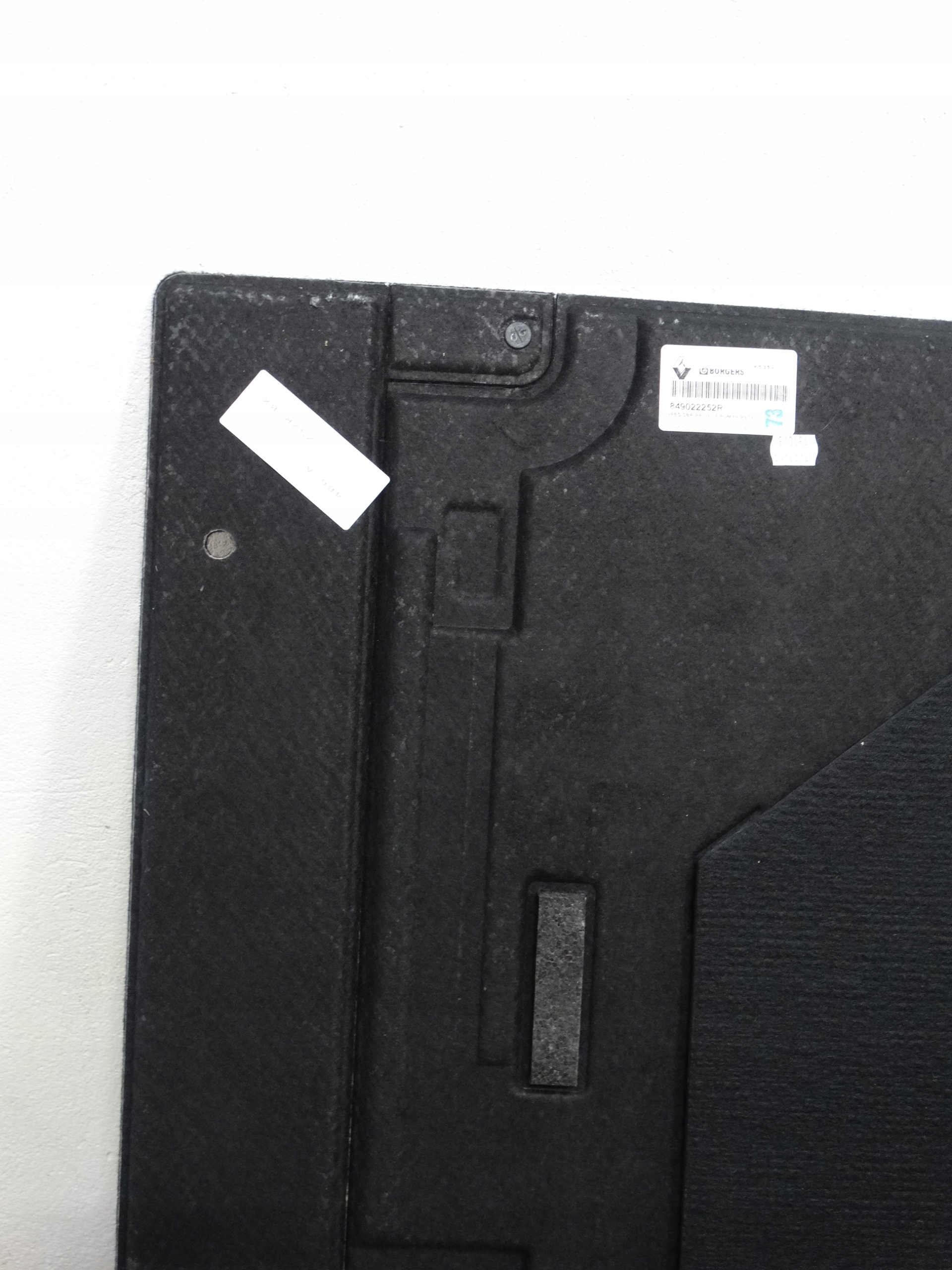 floor mats boot RENAULT SCENIC III 849020055R