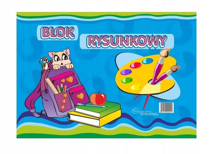 

Blok rysunkowy A3 biały Protos