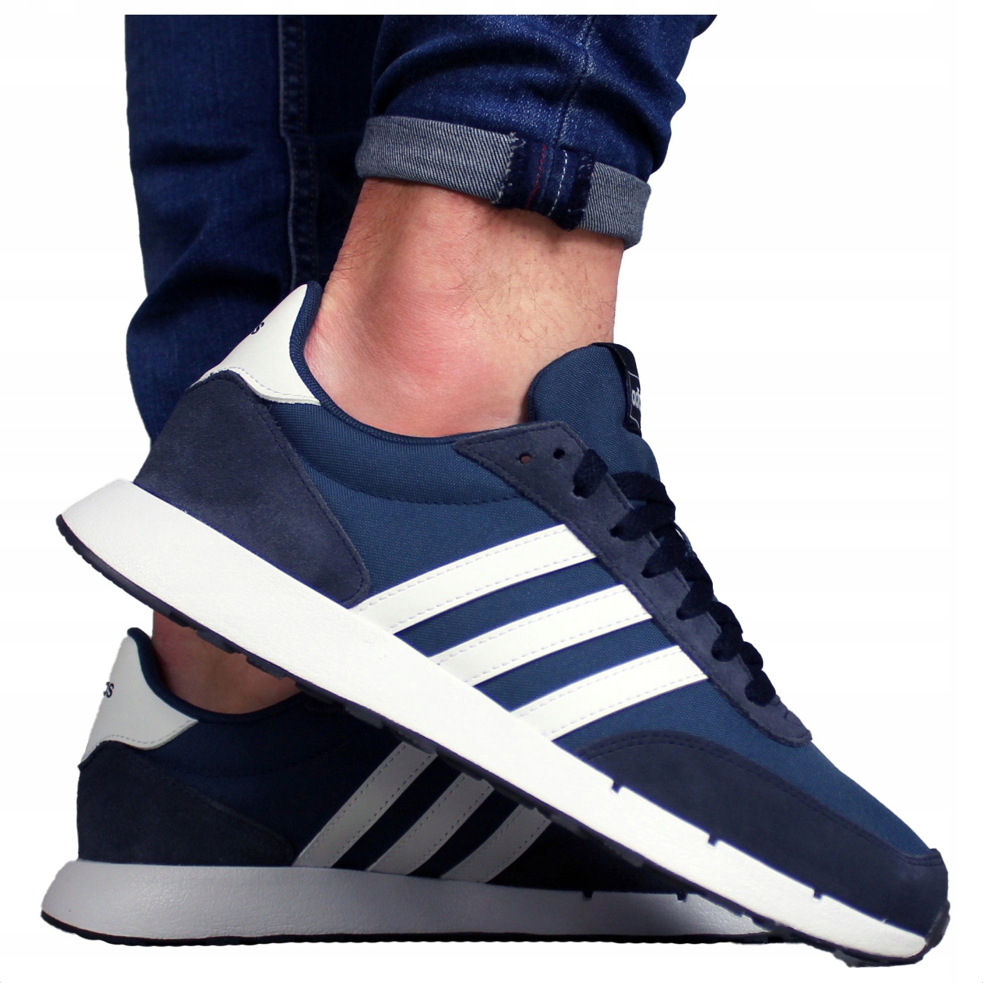 pánské boty Adidas sportovní Pohodlné Tmavě Modré tenisky pro každodenní nošení