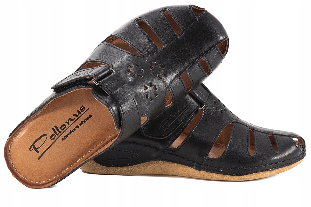 Pollonus 1268 Nazouváky Plné Koturn Kůže