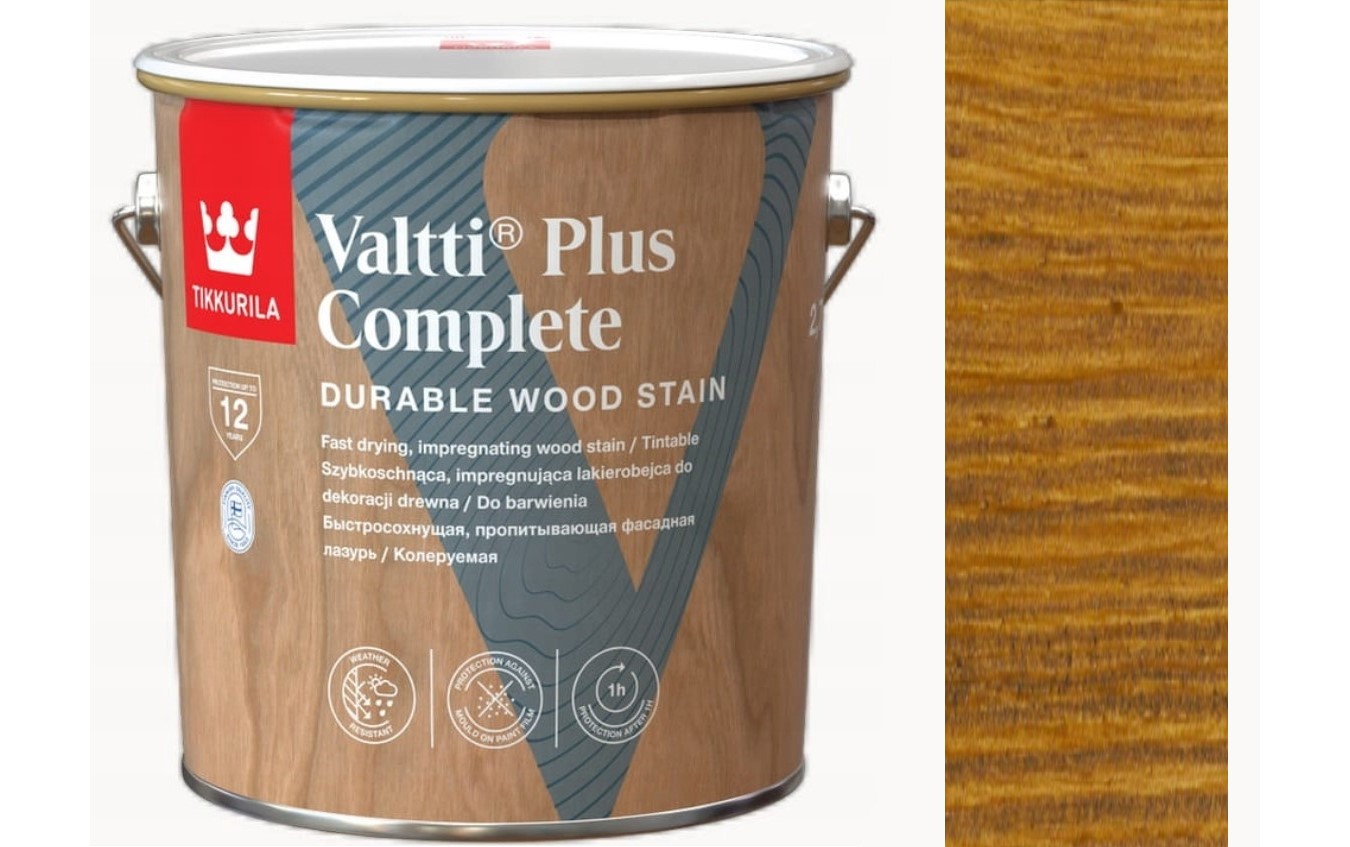

Tikkurila Valtti Plus Complete 5L Golden Oak